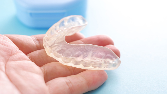 倉敷市の歯ぎしり・食いしばりの治療 （ナイトガード）