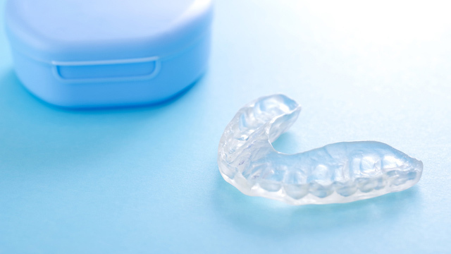 倉敷市の歯ぎしり・食いしばりの治療 （ナイトガード）