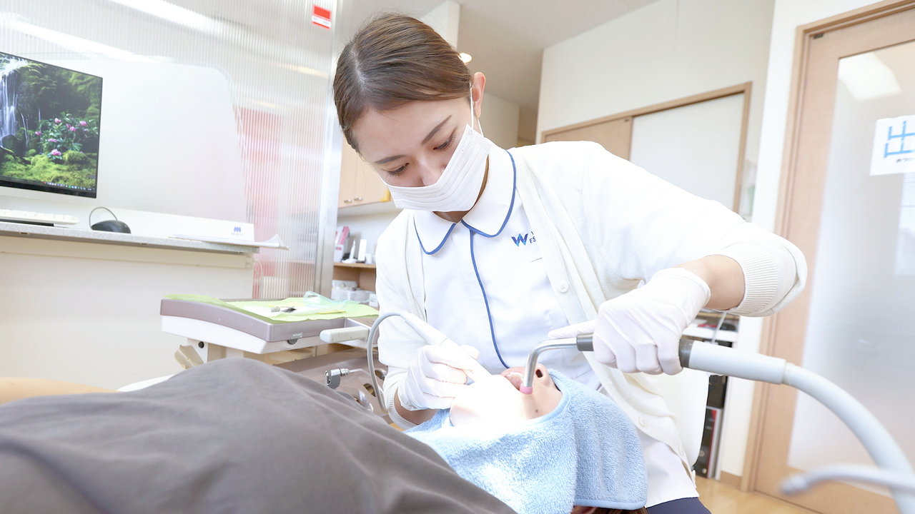 倉敷市の審美歯科（白い詰め物・被せ物）
